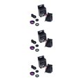 thumbnail image 2 of Youkk Lens Wide Angle 0.45X Clip-on Camera High Definition Microscope Instrument Photographs Cell Phones Black 3Set, 2 of 6