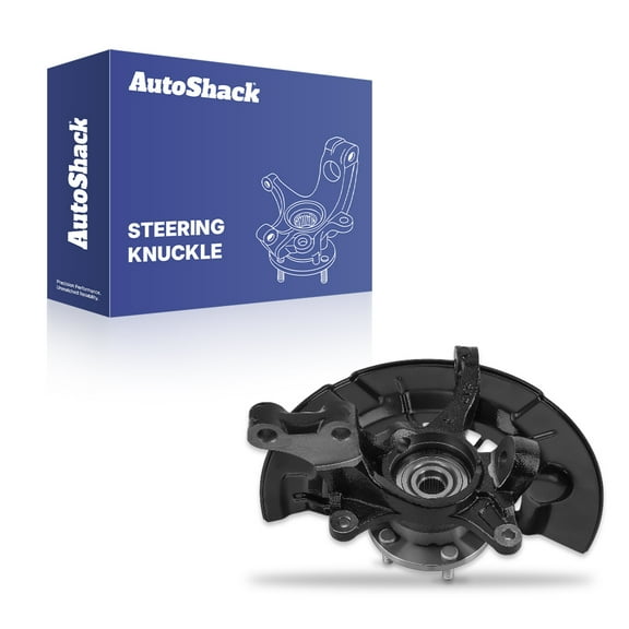 AutoShack Front Right Steering Knuckle for 2004-2006 Toyota Camry 2.4L FWD | Passenger Side | 5-Lug | Wheel Bearing Hub Assembly Replacement KN798400