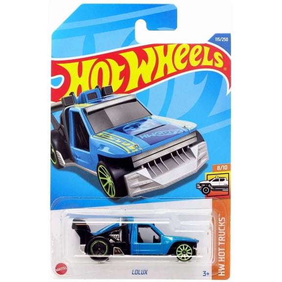 Hot Wheels Lolux Blue HW Hot Trucks 8/10 115/250