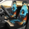 thumbnail image 2 of Sikiie Adorable Blue Baby Dragon Car Seat Protector 2 Pack Car Seat Cushion Mat, Car Seat Covers for SUV, Truck, Van, 2 of 7