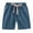 Blue, variant on Zanarzt Kids Athletic Shorts Baby Boys Shorts Cotton Pull On with Adjustable Drawstring Waist Pockets Summer Playwear Orange,4-5 Years