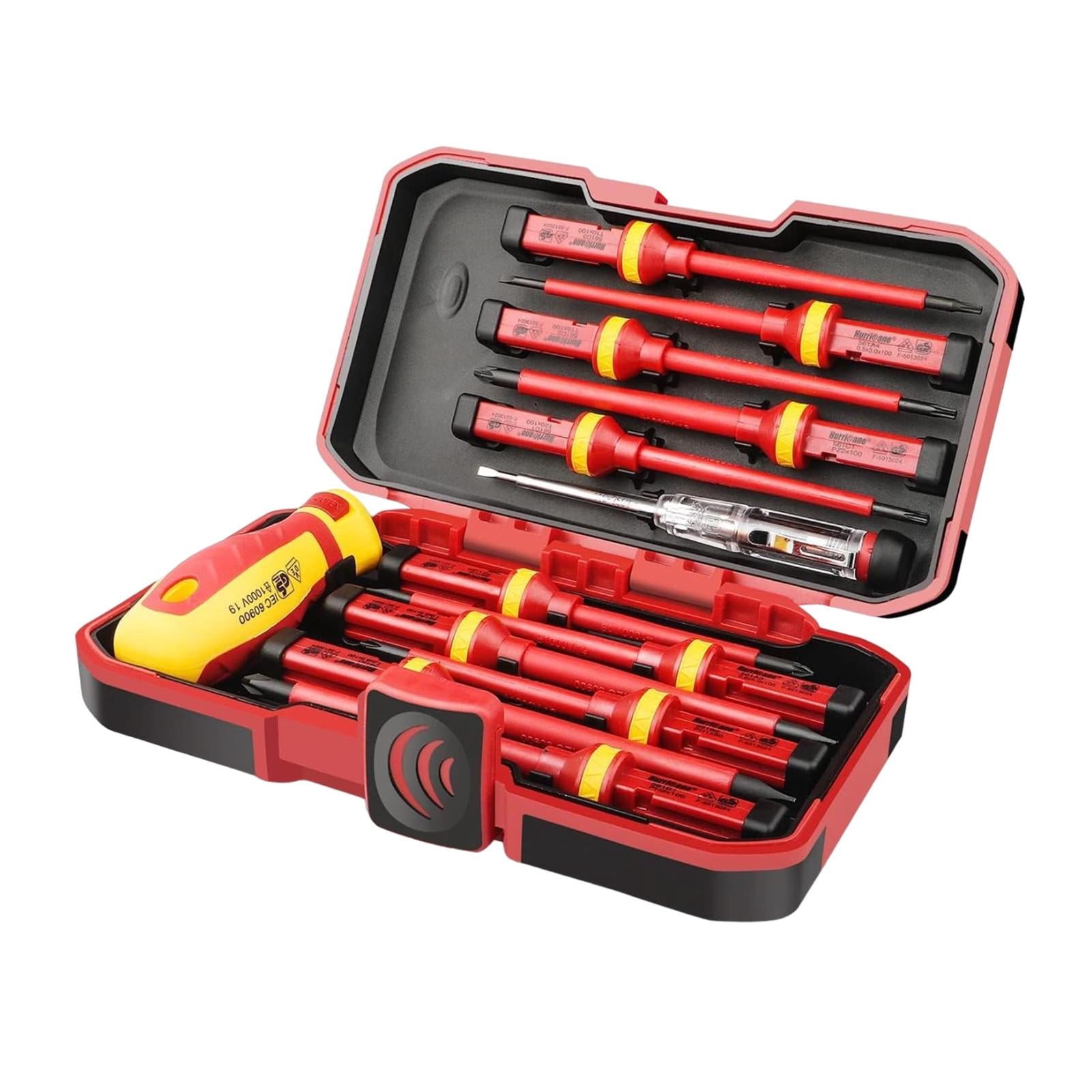 ziyahi Insulated Screwdriver Set Electrician Garage Home Electrical Screwdriver Set