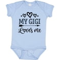 thumbnail image 3 of Inktastic My Gigi Loves Me Boys or Girls Baby Bodysuit, 3 of 5