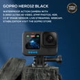 thumbnail image 3 of Cámara GoPro HERO12 Black 4K con estabilización hipersuave, 3 of 5