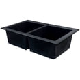 thumbnail image 4 of Transolid Radius 33'' L x 22'' W Double Basin Drop-in Kitchen Sink, 4 of 4