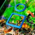 thumbnail image 5 of Anillo de alimentación de plástico para peces, con ventosa, 4 unidades, 5 of 5