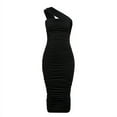thumbnail image 3 of Knitted Off Shoulder Bodycon Dress, 3 of 6