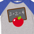 thumbnail image 4 of Inktastic Chalkboard and Apple School Boys or Girls Toddler T-Shirt, 4 of 5