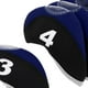 thumbnail image 3 of Cubiertas de hierro  de neopreno tonos Negro + shamjiam  Cubiertas de la cabeza del club de golf, 3 of 9
