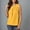 Yellow, variant on !Women's Sleeveless Chiffon Blouses Dressy Casual Tank Tops 2025 Summer Crew Neck Tunics Office Cute Work Shirts