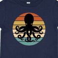 thumbnail image 4 of Inktastic Octopus Retro Vintage Sunset Boys or Girls Baby T-Shirt, 4 of 5