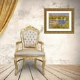 thumbnail image 3 of Monet, Claude 14x12 Gold Ornate Wood Framed with Double Matting Museum Art Print Titled - Seine at Argenteuil, 3 of 4