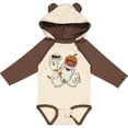 thumbnail image 3 of Inktastic Halloween Ghosts Boys or Girls Long Sleeve Baby Bodysuit, 3 of 5