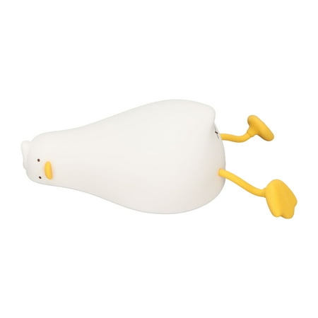 

Cute Night Light Lying Flat Duck Night Light Soft Comfortable For Camping