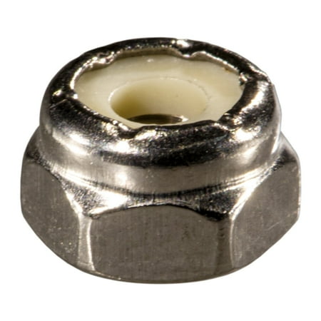 

#10-24 316 Stainless Steel Coarse Thread Lock Nuts (25 pcs.)
