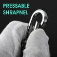 thumbnail image 2 of Metal Keychain Carabiner Clip Keyring Key Ring Chain Clips Hook Holder Organizer, 2 of 5