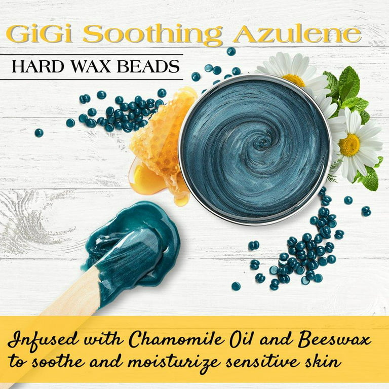 Gigi Hard Wax Beads Soothing Azulene 32 oz
