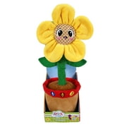 Spark Create Imagine Learning Bilingual Talking and Dancing Plush Sunflower, Lights Up, Repeats What You Say