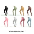 thumbnail image 4 of Minnieouse Pantalones de Yoga de cintura alta para mujer, pantalones deportivos de verano para gimnasio en casa, pantalones deportivos hasta los Type3 NO3, 4 of 5