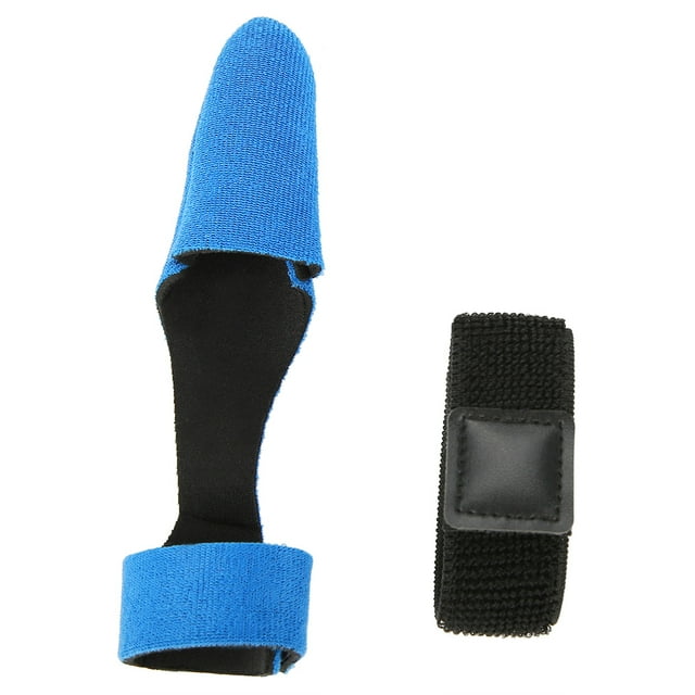 Embout de Canne à Pêche, Extensible Néoprène Bleu Rouge Noir, Manchon de Canne à Pêche Protecteur de Gant avec Sangle de Fixation pour Protection de l'Anneau