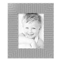 thumbnail image 2 of ArtToFrames 9" x 12" Steel Ripple Brushed Picture Frame, 9x12 inch Silver Wood Poster Frame (WOM-5269),  Pack, 2 of 7