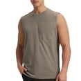 thumbnail image 2 of JTieacloth Summer Tank Tops for Men Men's Workout Tank Top Sleeveless Athletic Shirt Breathable Comfortable Fitness Running Gym Activewear(Gray,XXXXXL), 2 of 4
