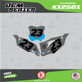thumbnail image 5 of Kalair GFX Graphics Kit for Kawasaki KX250X (2021+) Oem Series, 5 of 5