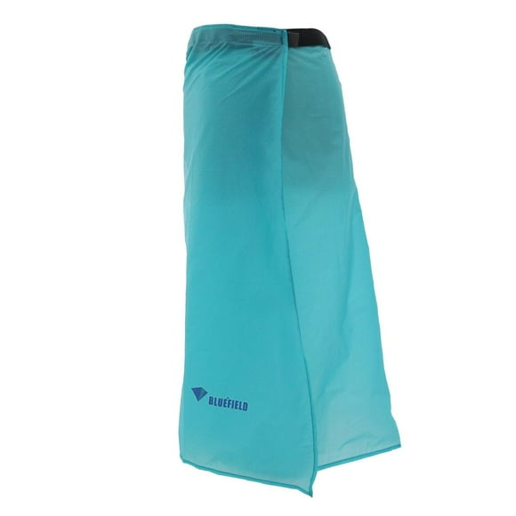 Rainwear Poncho Rain Cover Apron Pants Waterproof Skirt with Carry Pouch Adjust Blue