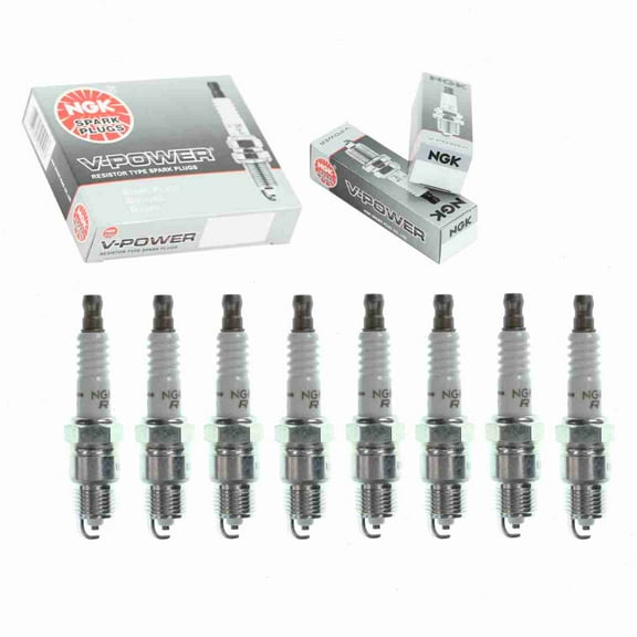 8 pc NGK 6945 V-Power Spark Plugs for 17 1765132 17C2 1835796T 1835818T 1835914T 19C2 25 26 26BP 26DP2 27 2R45TS8 2R45TSX 3036 3604 3605 3606 3607 37 37C2 3983 3985 4019 4025 4025-2 5021 5027 5028