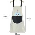 thumbnail image 3 of Aprons For Women With Pockets,adjustable Bib Aprons, Waterproof Oil Proof Chef Apron Women For Kitchen Bbq Cooking Drawing Crafting, 3 of 3