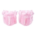 thumbnail image 2 of Knisume Sequin Striped Inflatable Arm Floaties, Swim Training Bands for Pool & Beach - Adjustable Air Chamber Swimming Aid, Bright Floatation Sleeves for Summer Water Play,Pink, 2 of 7