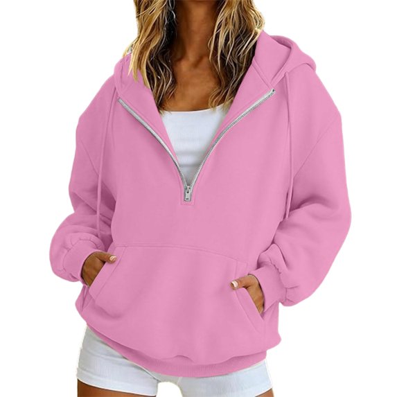 Loose Fit Pullover Hoodie for Women,Soft Cozy Long Sleeve Sweatshirt, Casual Streetwear Fall Winter Tops