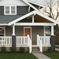 thumbnail image 3 of Glidden HEP Exterior Paint + Primer Semi-Gloss, Pacific Pearl / Off-White, 1 Gallon, 3 of 8