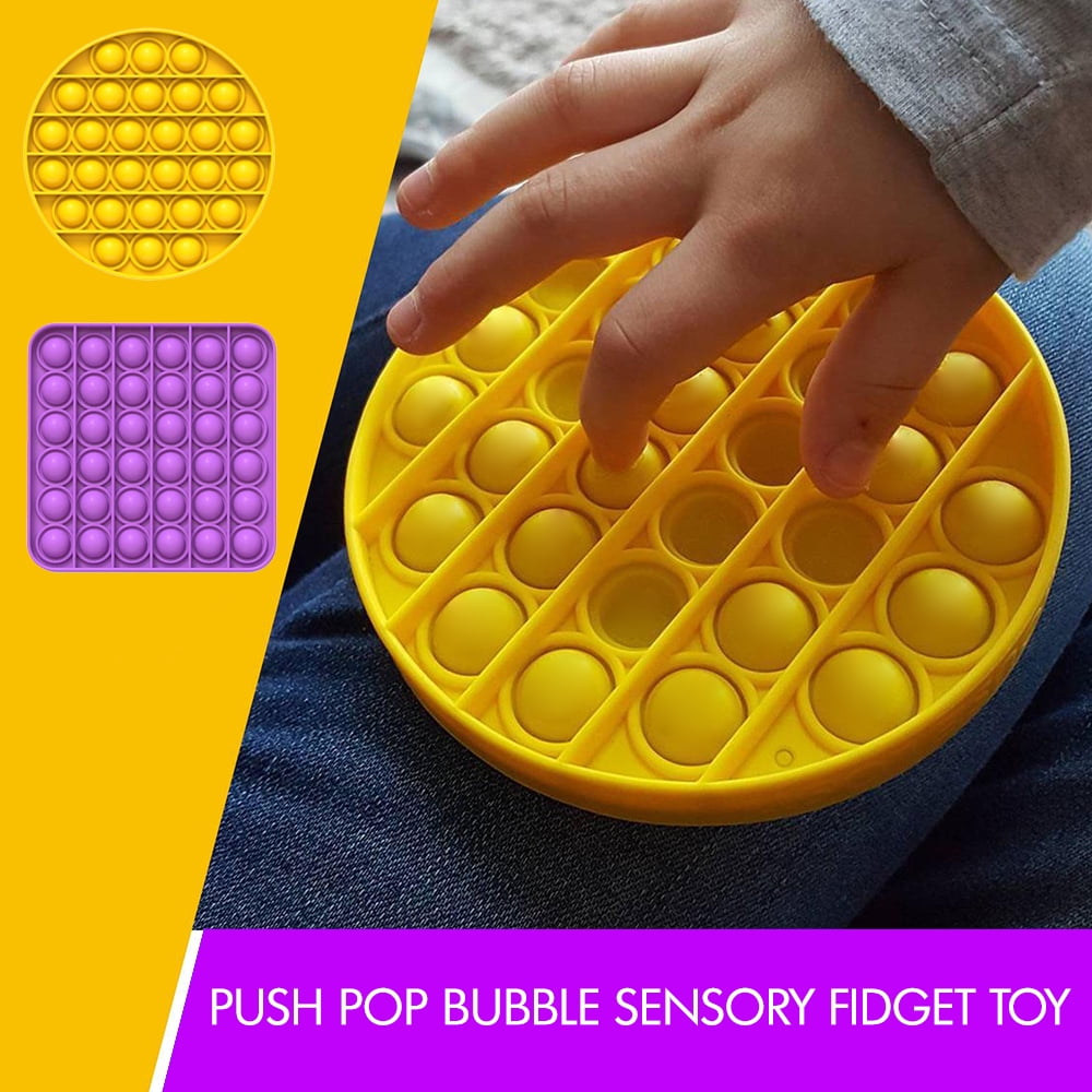 Details about   Green Flower Push Bubble Popup Fidget Sensory Stress Anxiety Relief All Ages Toy 