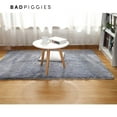 BadPiggies Super Soft Fluffy Rugs AntiSlip Shaggy Area Rug Carpet