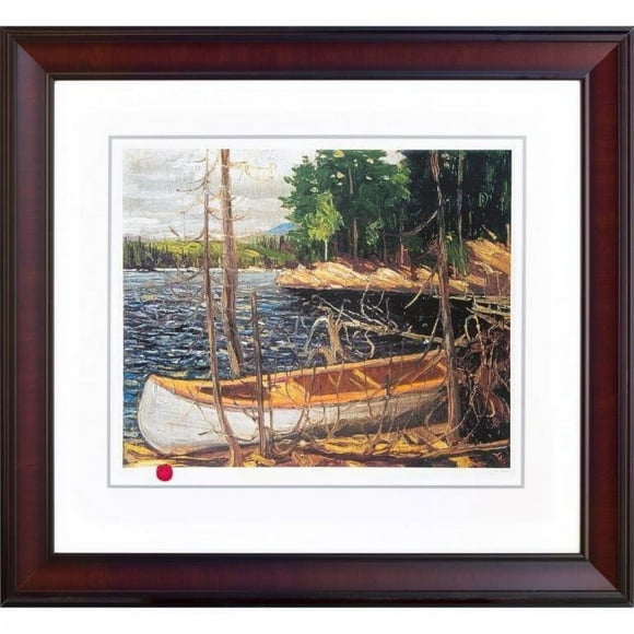 Canadiana Art The Canoe