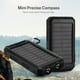 thumbnail image 3 of Kit de bricolaje de banco de energía móvil solar de carga rápida 10000 mAh Con brújula NikouMX Negro, 3 of 8