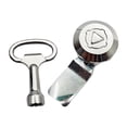 thumbnail image 4 of Tubular Cam Locks, Toolbox Lock Replacement Lock, MS705-3B MS727 Cam Lock Keyed Alike, Cabinet Locks with Keys Security Storage Drawer File Mailbox, Zinc Alloy, 4 of 9