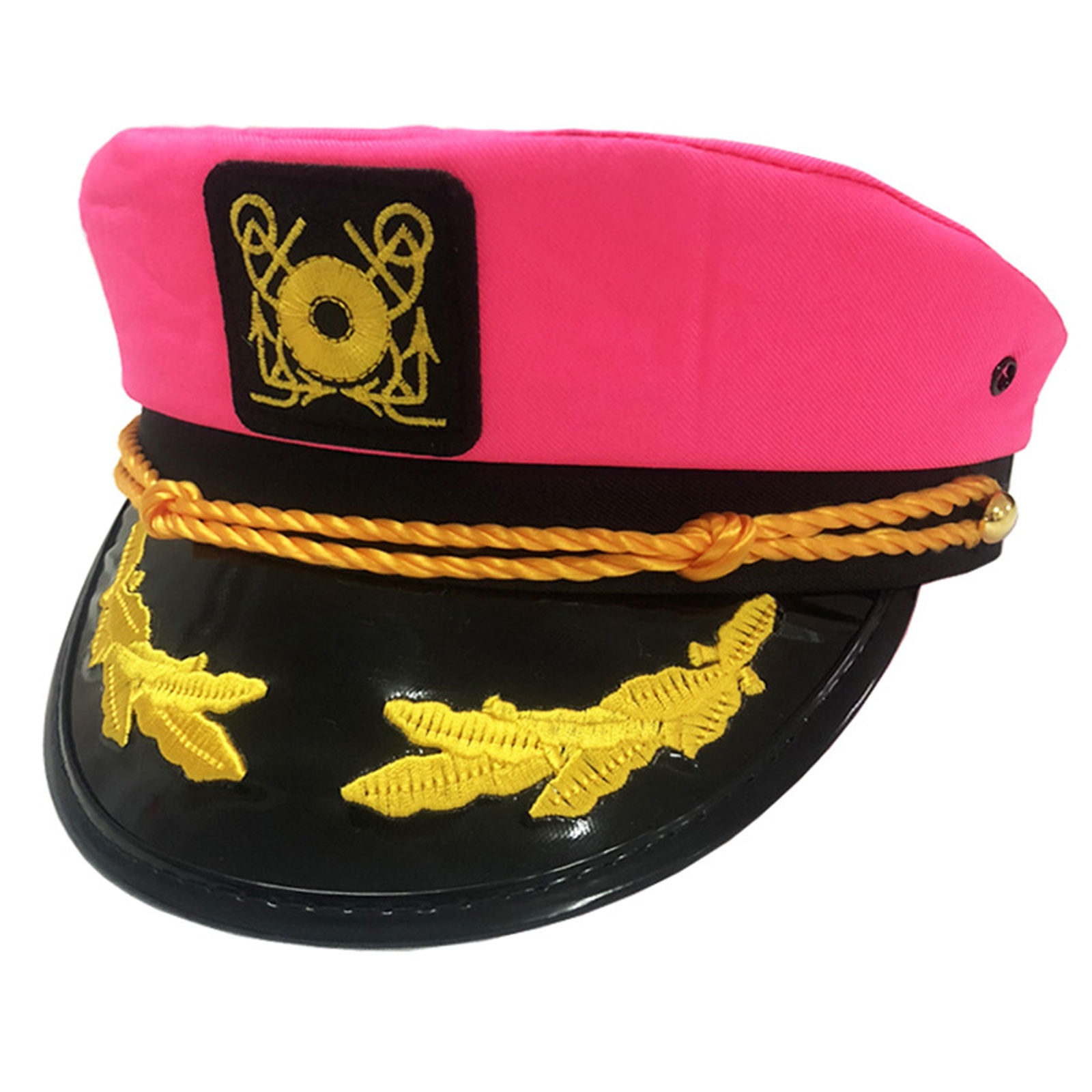 XINYTEC Yacht Military Hat Boat Ship Captain Costume Hat Sailor Cap for Men Women