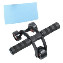 IBASETOY 1 Pc Abdominal Exercise Roller Black Stomach Strengthening Fitness Gear for Home Workouts