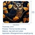 thumbnail image 5 of Owl Printed Square Gaming Mouse Pad, 8.3x9.8 Inch Non-Slip Rubber Bottom Mousepad for Office and Gaming, 5 of 6