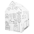 thumbnail image 2 of Easy Playhouse Garage - Kids Art and Craft for Indoor and Outdoor Fun, Color Favorite Garage Items– Decorate and Personalize a Cardboard Fort, 32" X 26. 5" X 40. 5" - Age 3+ (B07WM9TNZ2), 2 of 7