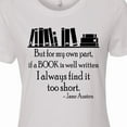 thumbnail image 4 of Inktastic Jane Austen Book Quote Women's T-Shirt, 4 of 5