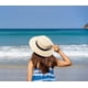 thumbnail image 5 of Sombrero Lanzom, plegable, ala ancha, diseño de barco de paja, color blanco, talla M, 5 of 6