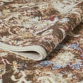 thumbnail image 2 of Loomaknoti Alsbrooke Amibell 3' x 5' Brown Persian Indoor Accent Rug, 2 of 8