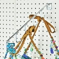 thumbnail image 2 of 15"L Five Hook Chrome Waterfall Faceout Hook. 1.25" Between Each Station: Hooks 0.25" Diameter, 10-Pack, 2 of 4