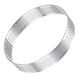 thumbnail image 4 of 2uds Inoxidable Acero Pastel Anillos para Hornear, Perforado Pastel Mousse Anillo Cocina Hornear Calor Resistente 3.9 Diámetro, 0.8 Altura, para Pastel Postre, Plata, 4 of 5