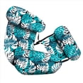 thumbnail image 2 of 2X Pool Floats Chairs Adult,Inflatable Pool Lounge,Plant Pattern Floating Mat Hammock,Blow Up Water Chairs B,2 x Pool Wave Pool Floats Chairs,Green, 2 of 5