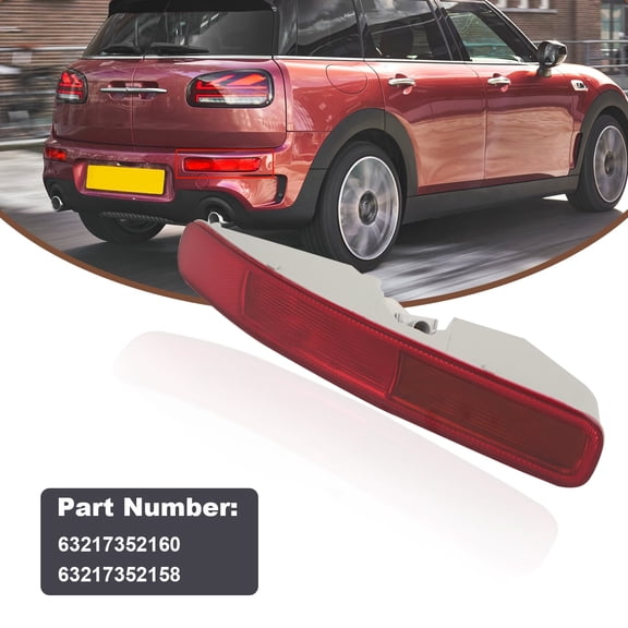 NURATIT Passenger Right Brake Tail Light Assembly for MINI Cooper Clubman F54 2016-2020, Replaces 63217352160
