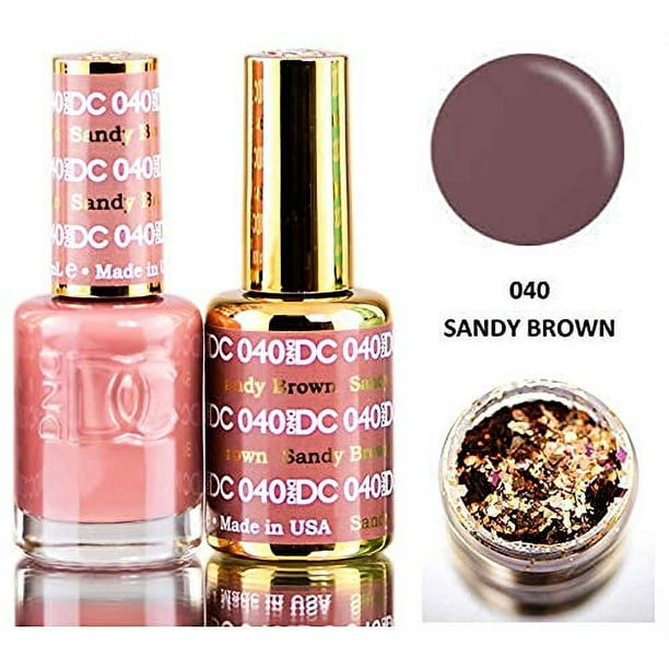 Duo Esmalte en Gel DND DC 0.5 oz + Colores Neutrales